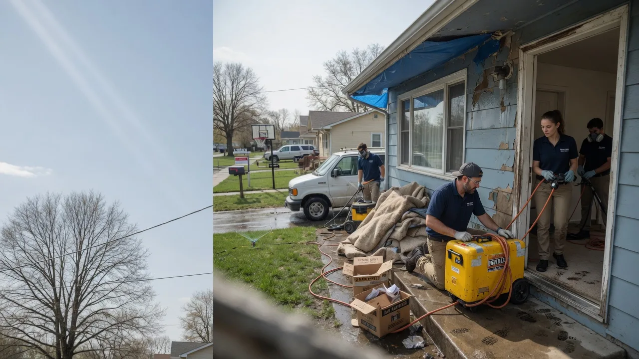 Basement Flood Cleanup in Brodnax, VA near me